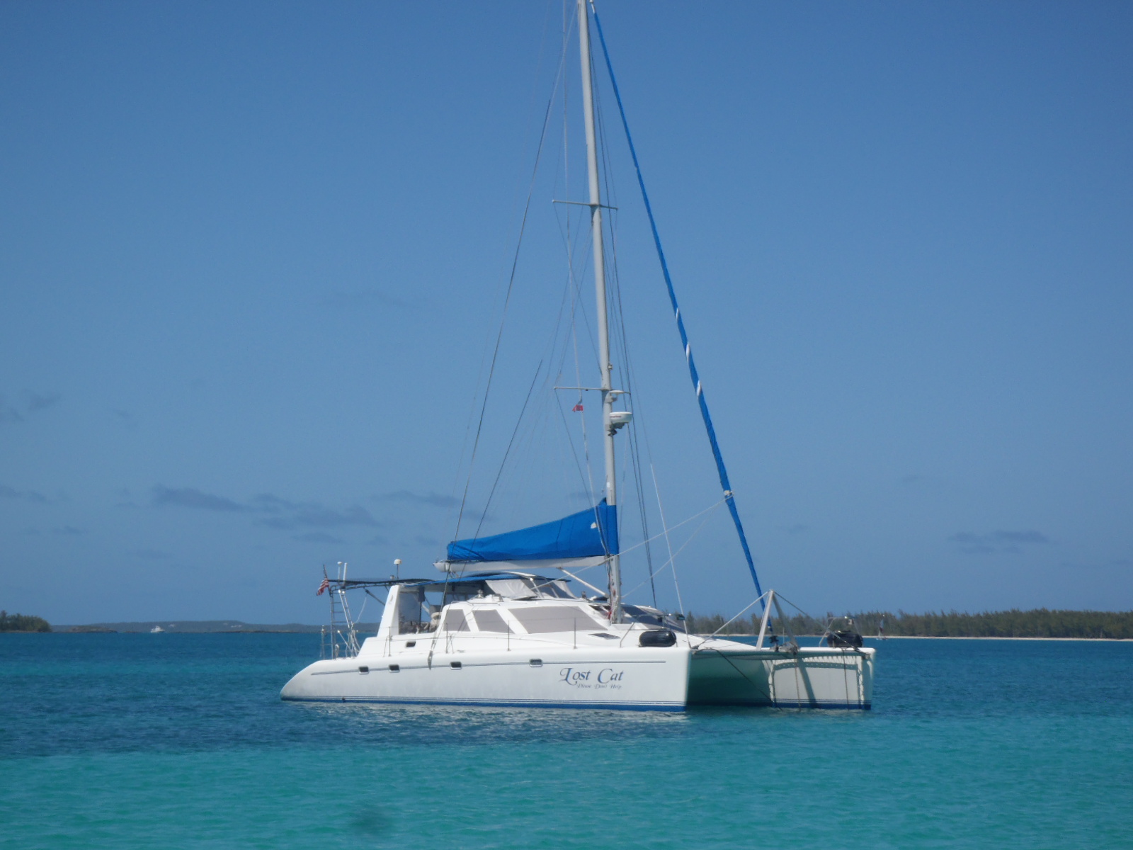 Sold Catamaran LOST CAT 1999 VOYAGE YACHTS Norseman 430